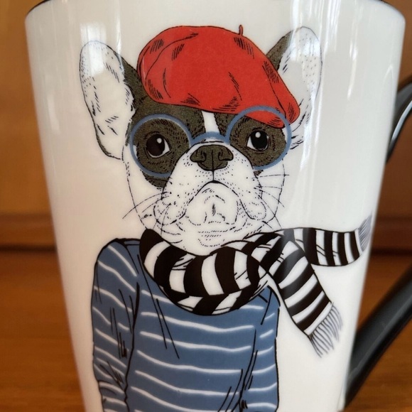 Signature Housewares Incorporated Hipster Animal Boston Terrier Coffee Mug Cup - Picture 11 of 14